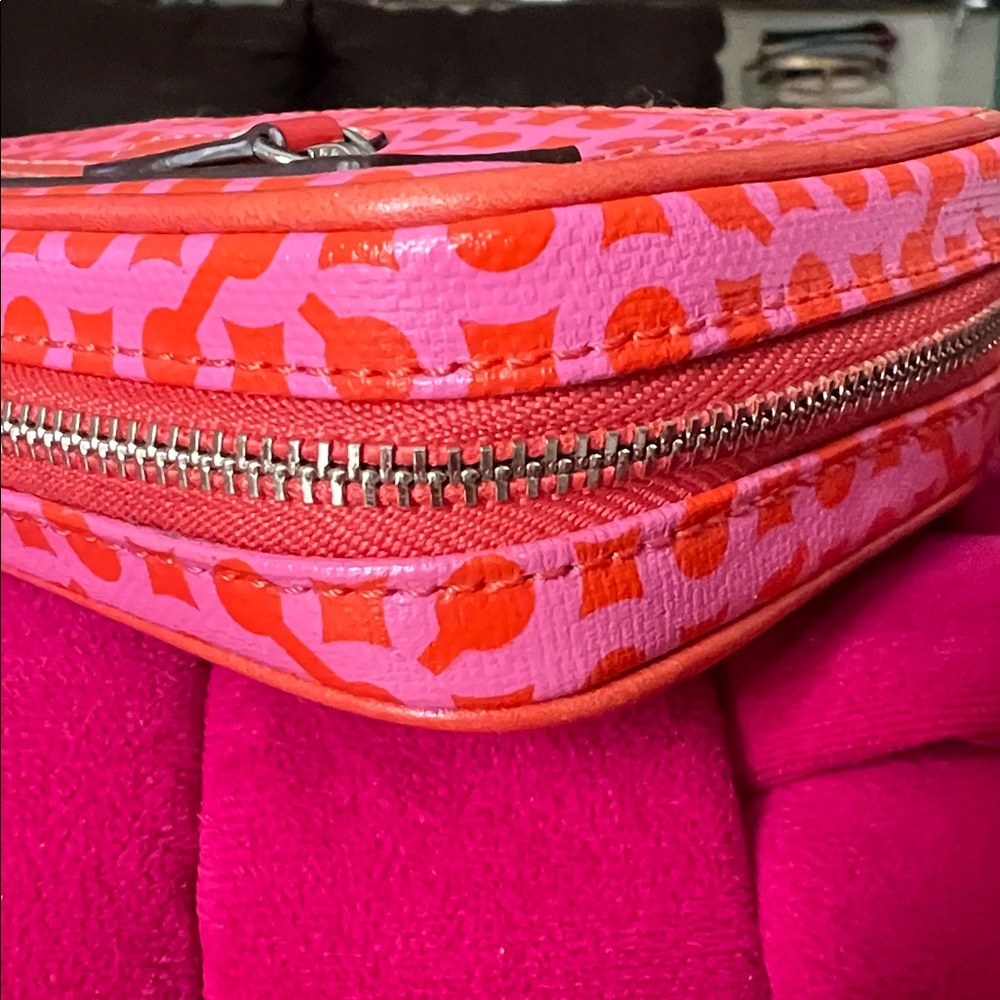 Coach Poppy Op Art Jewelry Pouch-Like New - Picture 15 of 16